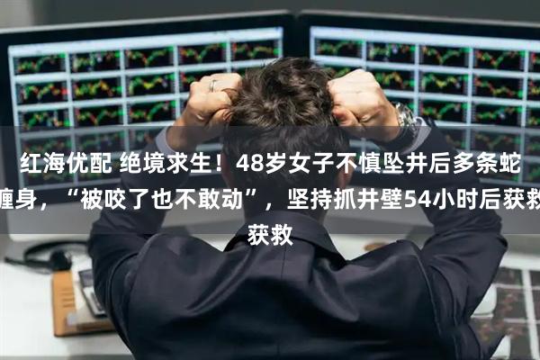 红海优配 绝境求生！48岁女子不慎坠井后多条蛇缠身，“被咬了也不敢动”，坚持抓井壁54小时后获救