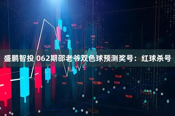 盛鹏智投 062期邵老爷双色球预测奖号：红球杀号