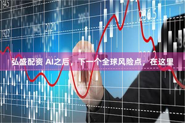 弘盛配资 AI之后，下一个全球风险点，在这里